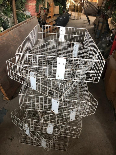 Canastos Metal Son Siete En Total 0
