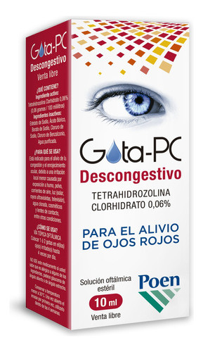 Poen Gota Pc Descongestivo Sol.oft.x 10 Ml 0
