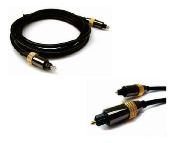 Cable Optico Digital Toslink Metalico 2 Mts Lta041 0