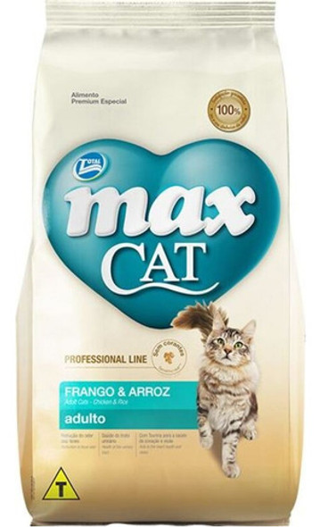 Max Cat Gato Adulto Pollo Y Arroz - 3 Kg 0