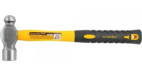 Martelo Bola 600g, Cabo De Fibra, Forjado Vonder 34cm 1