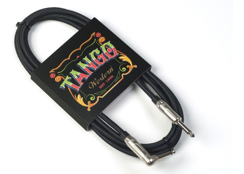Cable Para Instrumento Tela Negro R-l 3mts Western Mpltx 1