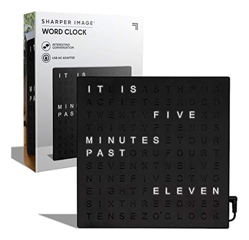 Reloj De Palabras Electrónico Con Imagen Más Nítida, Acabado 0