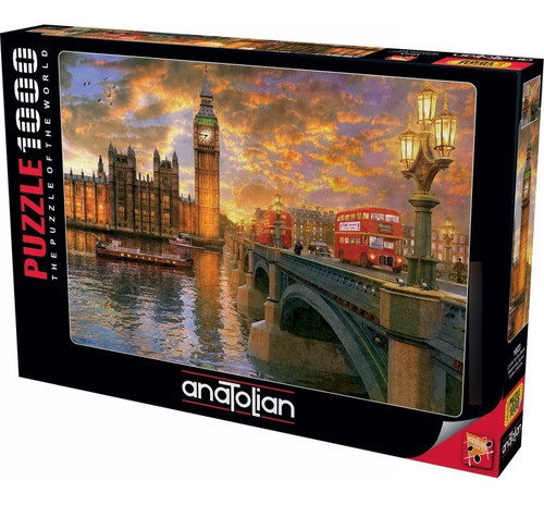 Puzzle 1000 Piezas  Westminister Sunset  Anatolian 0
