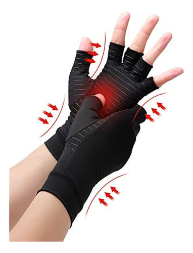 Guantes De Artritis De Compresión De Cobre Waxden, El Mejor 0