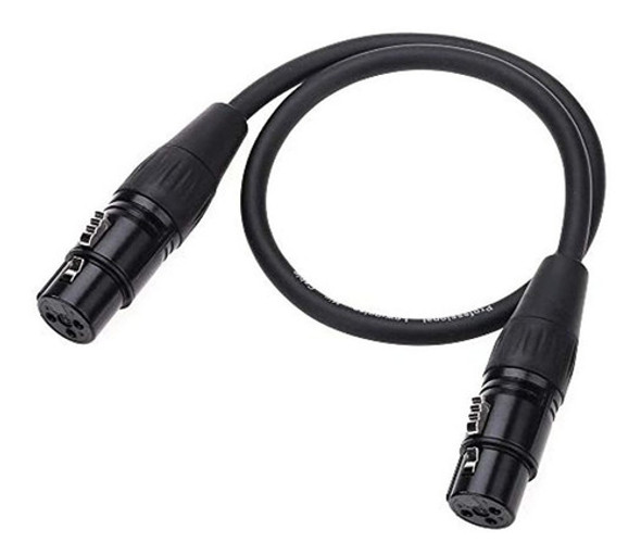 Nanyi Xlr Hembra A Hembra Splitter Cable De Micrófono Xlr A 1