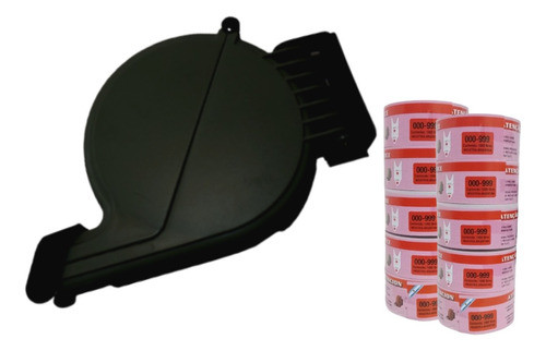 Expendedora De Nros + 10 Rollos De Nros X 1000 Envio Gratis 0