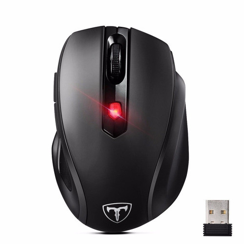 4800dpi 2.4g Ratón Inalámbrico De 5 Botones De Juego Con Dpi 0