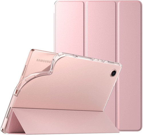 Funda Para Galaxy Tab A8 10.5 PuLG 2022 Traslucida Oro Rosa 0