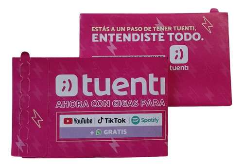 Chip Sim Twenty - Prepago - 3 En 1 - 4g Wup Gratis Tik Tok 1