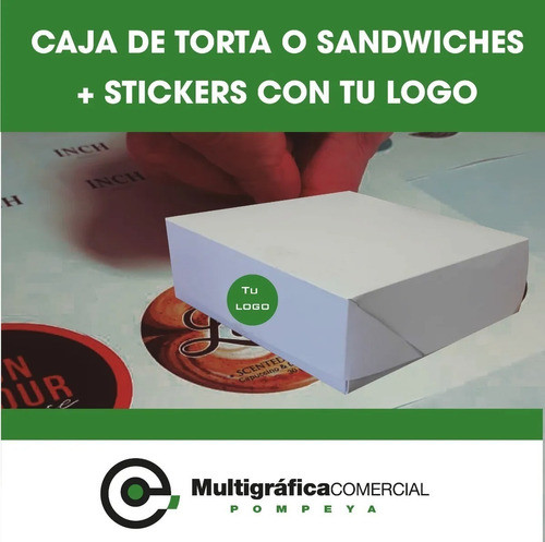 Cajas De Alfajor/conito/volcanes 22x15 Cm. X 7 Alto X 100 U. 1
