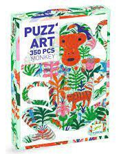 Puzzle Artístico Silueta Mono Djeco 350 Piezas 1