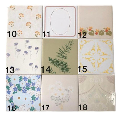 Azulejos Decorados / Mosaiquismo 15x15 1