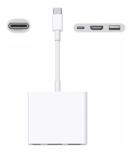 Adaptador Usb-c Multiporta Para Av Digital - Mj1k2am/a 1