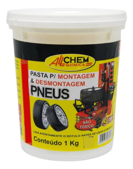 Kit 2 Pasta Para Montagem E Desmontagem De Pneus Allchem 1kg 1