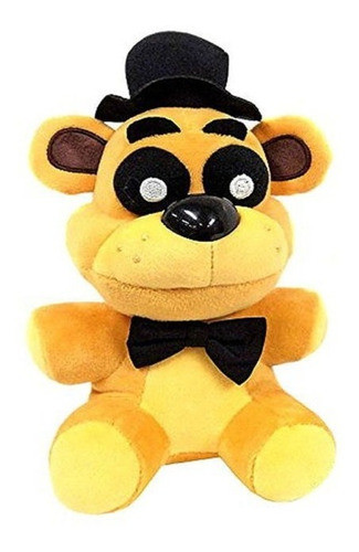 Nuevo Fnaf Cinco Noches En Colector Oro Freddy Muñeca Juguet 0