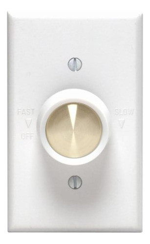 Leviton 612-6616-w Control De Velocidad Variable Del Ventila 0