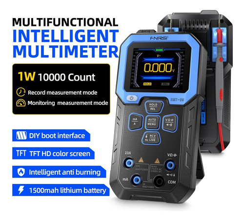 Tester Voltimetro Digital Dmt-99, Batería Recargable Trms 1
