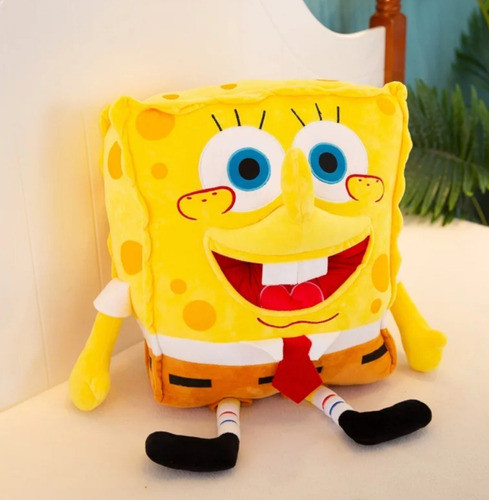 Peluche Bob Esponja Grande Hermoso De 55 Cm Importado 1