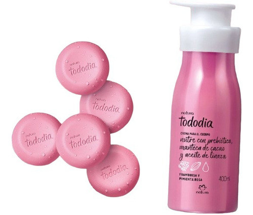 Kit Crema Mas Jabones Frambuesa - Ave Fenix 0