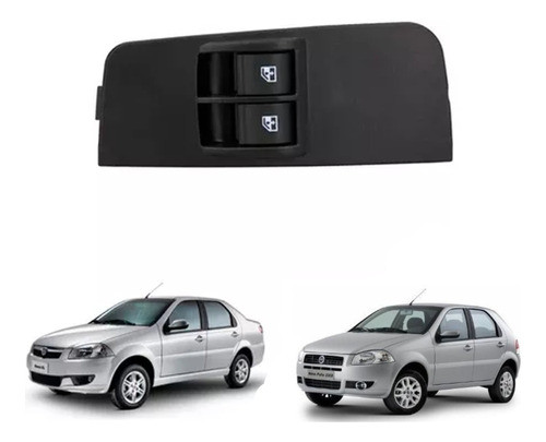 Tecla Levanta Vidrios Alza Cristal Fiat Palio Siena Doble 0