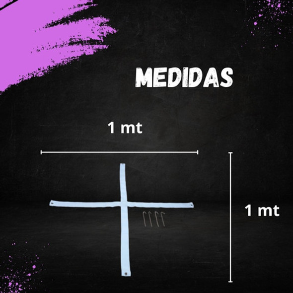 Cruz De Coordinacion Para Cesped Elastico Entrenamiento 1 Cruz De Coordinacion Para Cesped Elastico Entrenamiento 1