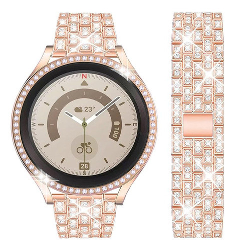 Malla Para Samsung Galaxy Watch 5 Pro 45mm, 20mm Rose Gold 0