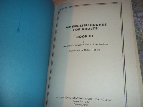 An English Course For Adults - Book Iii 1