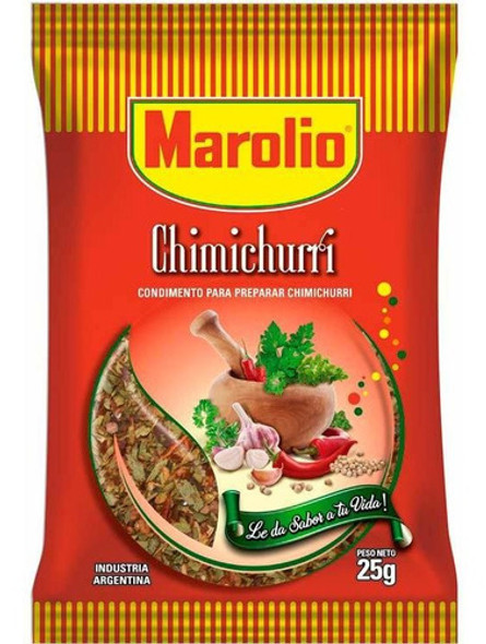 Pack X 3 Unid Chimichurri   25 Gr Marolio Condimentos / Esp 0