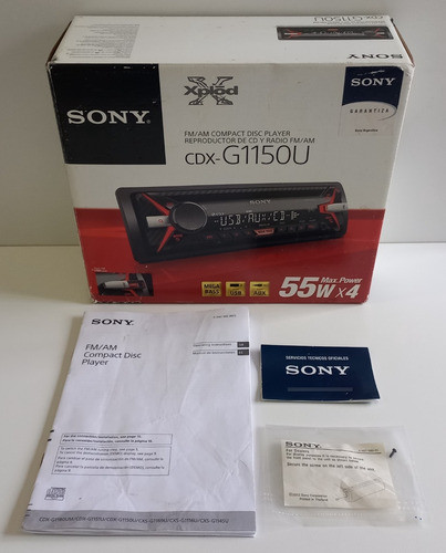 Solo Caja Original De Stereo Estereo Sony Cdx-g1150u - Zwt 0