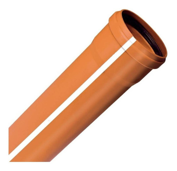 Caño 50 X1 Metro Desague Con Oring Ips 0