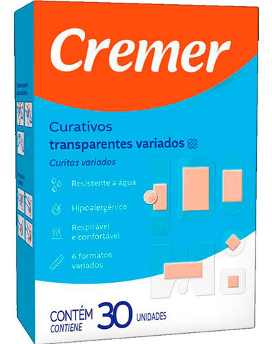 Curativo Cremer Transparente Variados 60un Ultra Proteção 1