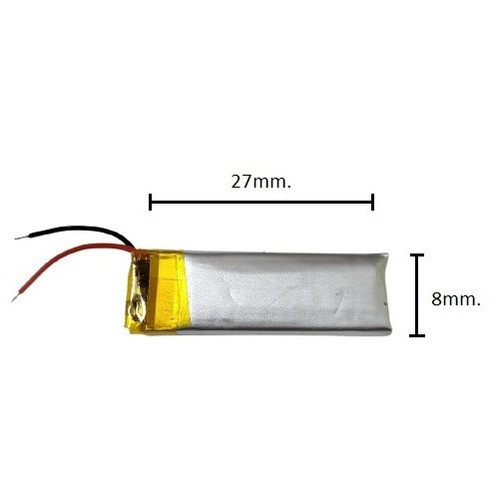 Repuesto Bateria Para Auriculares, Drones 3,7 Volt 120 Mah. 0