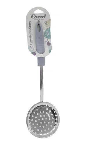 Espumadera Utensilio Punta Acero Carol Fusion Gris 0
