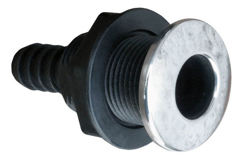 Toma Pasacasco Plástico Composite Con Aro Inox Manguera 3/4 0