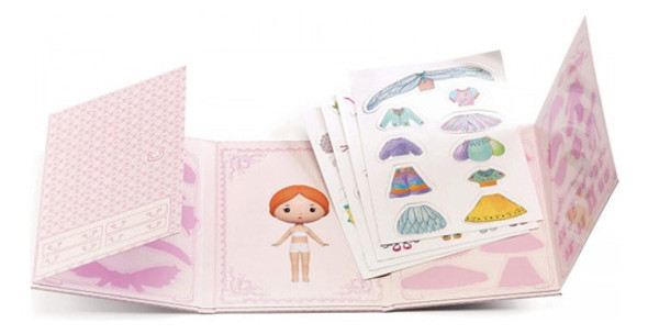 Miss Lilyruby Pegatinas Removibles Djeco 1