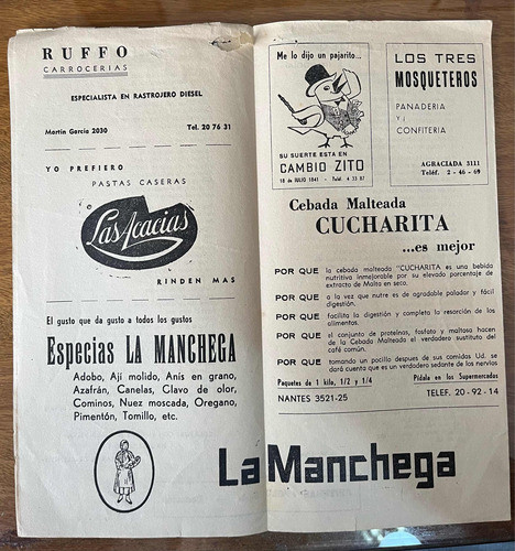 Repertorio Con Letras De Parodistas Los Tamberitos De 1970. 1
