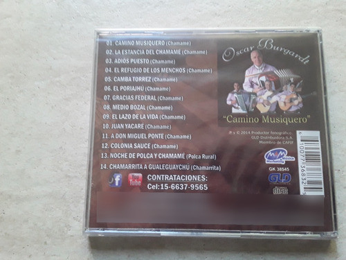 Oscar Burgardt - Camino Musiquero - Cd / Kktus 1