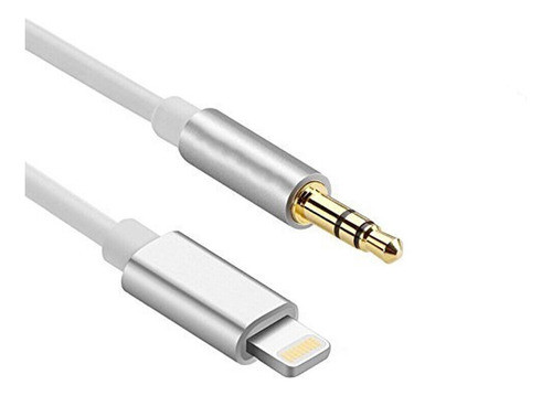 Cable Audio Auxiliar P/ iPhone Miniplug Macho 3.5mm Stereo 1