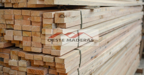 Liston De Saligna  1x1  De 3.05 Mts En Bruto - Oeste Maderas 0