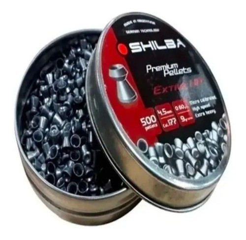Balines Shilba Premium Pellets Extra Hp 4,5mm X 1000 0