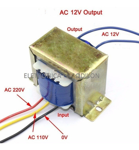 Transformador 0 + 12 1,5a Trafo 1500ma 12v 12vac 1,5a Trafo 0