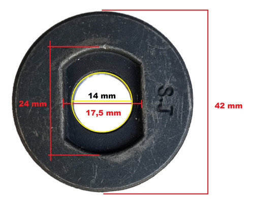 Brida Y Tuerca Para Amoladoras Dewalt / Gamma /bosch /etc. 1