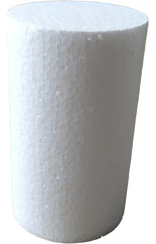 Cilindro De Telgopor Ø9 X 15 Cm De Alto 0