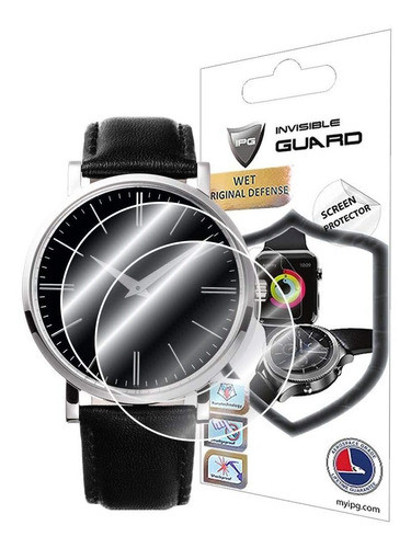 2 Protectores De Pantalla Film Compatible Univ 32mm Diametro 0