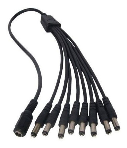 Splitter, Adaptador De Alimentación De 1 Entrada Dc Plug Y 8 1
