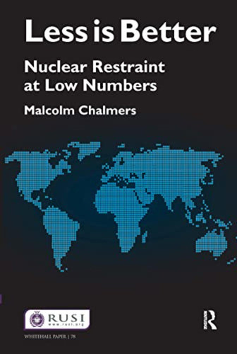 Less Is Better: Nuclear Restraint At Low Numbers (en Inglés) 0