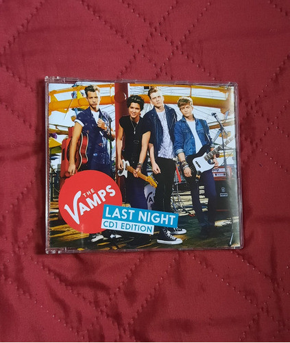 The Vamps Last Night Cd1 Edition Single Cd Eu Edition 1