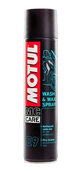 Limpiador En Seco Motul Wash & Wax E9 Spray E9 Delcar Motos® 0