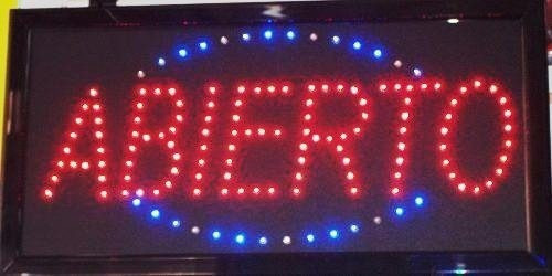 Cartel Led Almacen - Abierto Importados Oferta X 10 O El Que Quieras Nacional 1